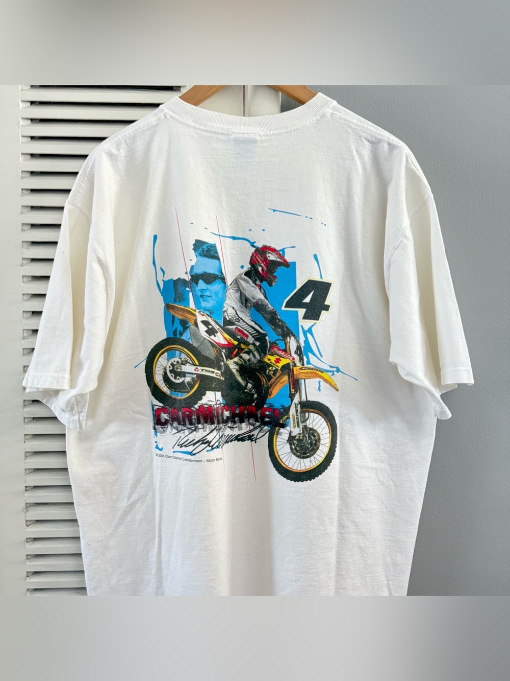 Vintage 2005 Ricky Carmichael Motocross T-shirt